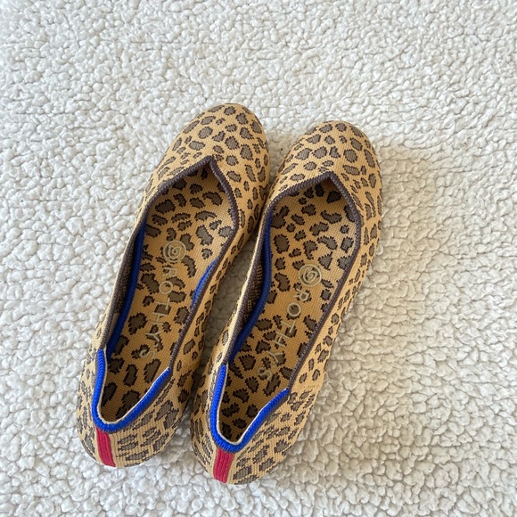 Rothy's Shoes - Rothy’s The Flat Rounded Toe In Spotted Leopard Print